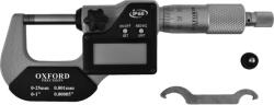 OXFORD - 0-25MM/0-1" IP65 DIGITÁLIS KÜLSŐ MIKROMÉTER (OXD3313500K)