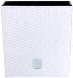 Prosperplast Virágcserép betéttel RATO low 400, fehér