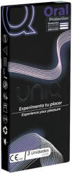 Uniq - latexmentes orál óvszer (3db) (7708612425657) - padlizsan