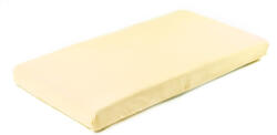  Pamut, gumis lepedő 60*120 cm - sárga