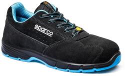 Sparco Horizon Moreno S1PS ESD FO SR munkavédelmi cipő, fekete-kék (0754644NRCE)