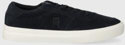 Tommy Hilfiger velúr sportcipő TH CUPSET SUEDE sötétkék, FM0FM04977 - sötétkék Férfi 44