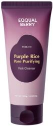 EQQUALBERRY Purple Rice Pore Purifying Pack Cleanser - Tisztító Arclemosó 130g