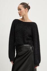 HUGO BOSS pulóver női, fekete, 50522567 - fekete XS