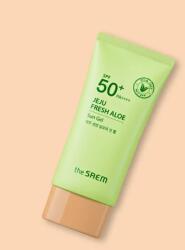 the SAEM Gel pentru protecția solară cu aloe din Jeju Jeju Fresh Aloe Sun Gel - 50 g