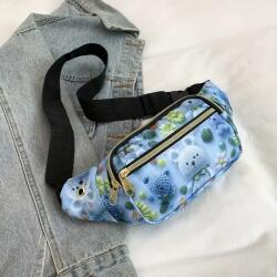  Női Övtáska- Mackó Mintás- Kék- (LT4181478-1)