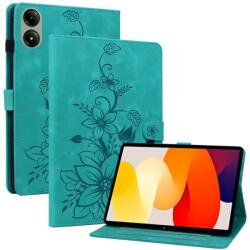  ART LILY Zárható tok Xiaomi Redmi Pad 2 zöld színhez