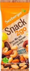 Seeberger Snack 2go - Dió keverék Jumbo mazsolával, pörkölt - 50 g