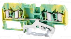 TRACON Clemă şir ind. de protecţie, cu arc, pe şină, V-G 800V 26A 0.08-4 mm2 4P (TSKC4/4JD)