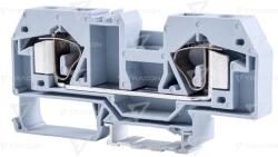 TRACON Clemă şir industrială de fază, cu arc, pe şină, gri 800V 76A 0.2-16 mm2 2P (TSKC16)