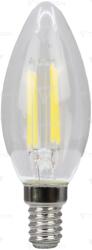 TRACON Sursă de lumină COG LED, lumânare transparentă 230 VAC, E14, 4W, 470 lm, C35, 2700K, EEI=E (FILC354WW)