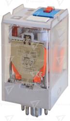 TRACON Releu industrial de putere 12V DC / 2×CO (10A, 230V AC / 28V DC) (RT08-12DC)