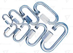 TRACON Carabină din oţel, cu şurub d=8mm, 3100N (CSKARA8)