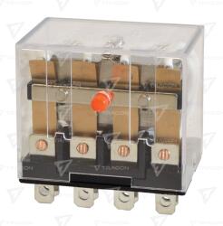 TRACON Releu miniaturizat de putere 24V DC / 4×CO (10A, 230V AC / 28V DC) (RL14-24DC)