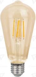 TRACON Sursă de lumină COG LED, aurie 230 VAC, E27, 8W, 800 lm, ST64, 2500K, EEI=F (FILGST648W)
