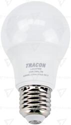 TRACON Sursă de lumină LED, formăsferică, cu LED SAMSUNG 230V, 50Hz, 7W, 4000K, E27, 630 lm, 200°, A60, SAMSUNG chip, EEI=F (LAS607NW)
