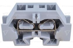 TRACON Clemă şir industrială cu arcminiatural, fixare cu şurub 690V 24A 0.08-4 mm2 2P (TSKD4)