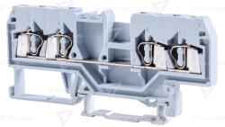 TRACON Clemă şir industrială de fază, cu arc, pe şină, gri 800V 20A 0.08-2.5 mm2 4P (TSKC2,5/4)