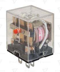 TRACON Releu miniaturizat de putere 12V AC / 3×CO (10A, 230V AC / 28V DC) (RL11-12AC)