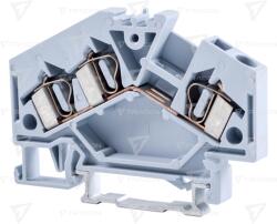 TRACON Clemă şir industrială de fază, cu arc, pe şină, gri 800V 32A 0.08-4 mm2 3P (TSKC4/3D)
