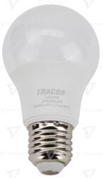 TRACON Sursă de lumină LED, formăsferică, cu LED SAMSUNG 230V, 50Hz, 7W, 3000K, E27, 600 lm, 200°, A60, SAMSUNG chip, EEI=F (LAS607W)