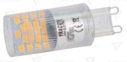 TRACON Sursă de lumină G9 cu carcasădin aluminiu 230 VAC, 4 W, 2700 K, G9, 350 lm, 200°, EEI=F (LG9H4W)