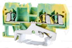 TRACON Clemă şir ind. de protecţie, cu arc, pe şină, V-G 800V 24A 0.08-2.5 mm2 3P (TSKC2,5/3JD)