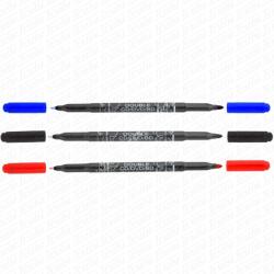 Centropen CD író dupla végű alkoholos filc, fekete - 3616