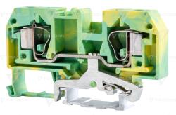 TRACON Clemă şir ind. de protecţie, cu arc, pe şină, V-G 800V 57A 0.2-10 mm2 2P (TSKC10JD)