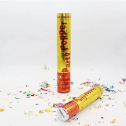 Cyrax Tub de Confetii, Cyrax, Party Popper, 60x5 cm, Confetii Asortate din Aluminiu, Multicolor (137778)