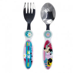 Stor Disney Minnie elliptikus fém ergo evőeszköz készlet - 2 darabos NETE74418 (NETE74418)