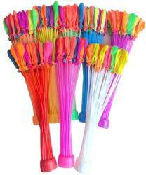 Cyrax Set 111 Baloane din Latex, Cyrax, Aqua Party, Sistem de Umplere Rapida, 10 cm Diametru, Multicolor (132530)