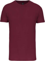 Kariban Férfi organikus rövid ujjú póló, Kariban KA3025IC, Wine-2XL (ka3025icwn-2xl)
