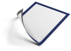 Durable Infókeret A4, 5 db/csomag, Durable Duraframe® Magnetic sötétkék (486907) - iroszer24