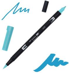 Tombow abt dual brush pen kétvégű filctoll - 452, process blue