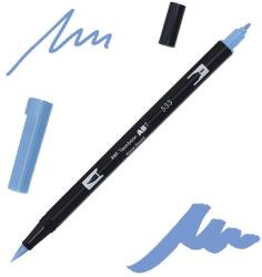 Tombow abt dual brush pen kétvégű filctoll - 533, peacock blue
