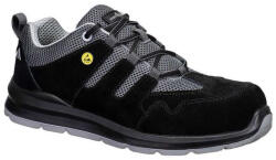 Portwest FE07 fémmentes munkavédelmi félcipő ESD (FE07BGY47)