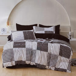 idealisotthon Black and white 6 részes kétoldalas ágyneműhuzat (IO-SY-BL-JJ04-6-BKWH)