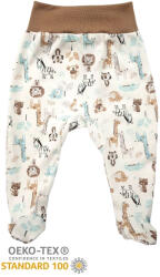 Vaganza Pocaknadrág pamut, mintás - Halvány Szafari/56 (Több méret) (895220)