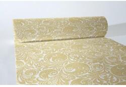 Mank asztali futó 40 cm x 24 m textilhatású Jordan arany