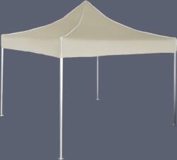 Expodom Gyorsan összecsukható sátor 3x3 m - alumínium, Oldalfalak nélkül, Bézs
