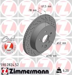 ZIMMERMANN Disc frana ZIMMERMANN SPORT Z 590.2824. 52 (590.2824.52)