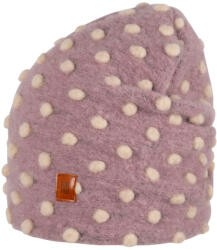 Pure Pure Căciulă din lână fiartă Pure Pure - Mauve Cream - scutecila - 90,00 RON