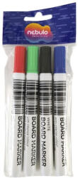 Nebulo Táblamarker NEBULO kerek 4 darabos (WBM/TM-WB568-K4) - kreativjatek