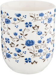 Clayre & Eef Set 12 cani portelan Flowers 6x8 cm, 100 ml (6CEMU0009)