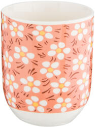 Clayre & Eef Set 12 cani portelan Flower 6x8 cm, 100 ml (6CEMU0006)