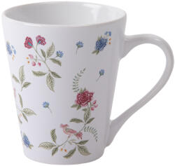 Clayre & Eef Set 10 cani ceramica Flowers 13x9x11 cm, 300 ml (BLWMU)