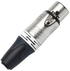 QED Накрайник QED Reference XLR Female - бял (QE3289-W) - vsystem