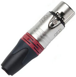 QED Накрайник QED Reference XLR Female - червен (QE3289-R) - vsystem