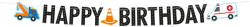 Amscan Banner Happy Birthday - Trafic rutier